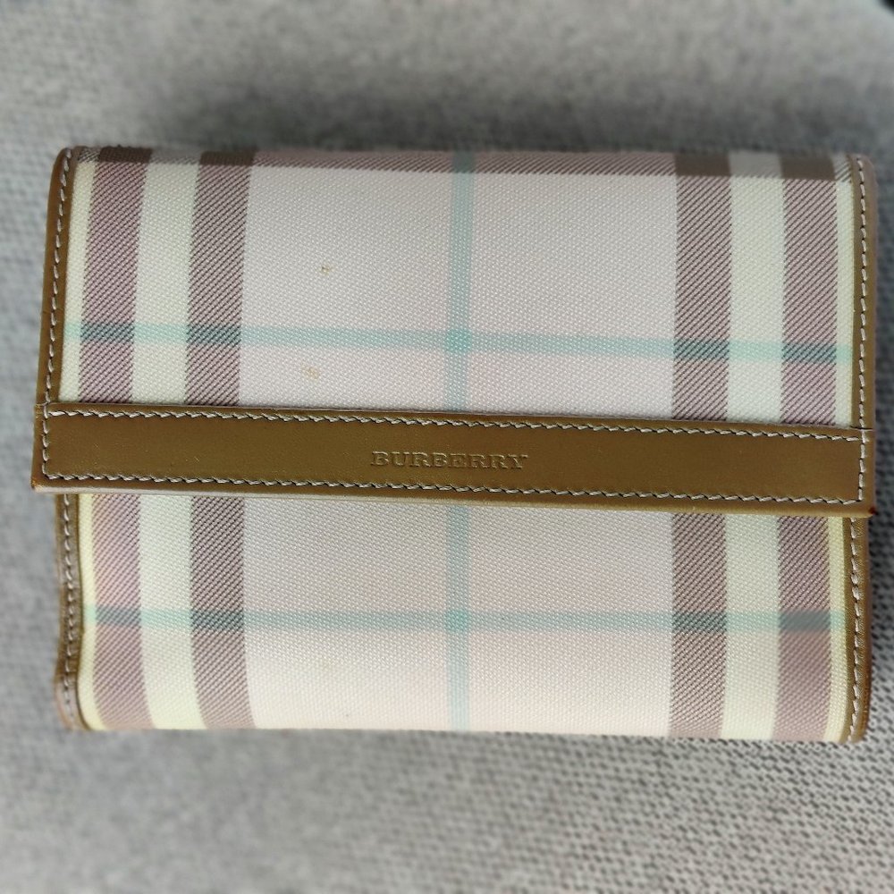 Pink Burberry Wallet